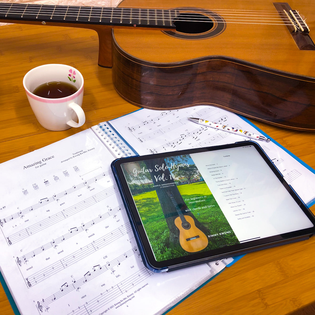 Guitar Solo Hymns eBook Vol.1 - Is Available Now!