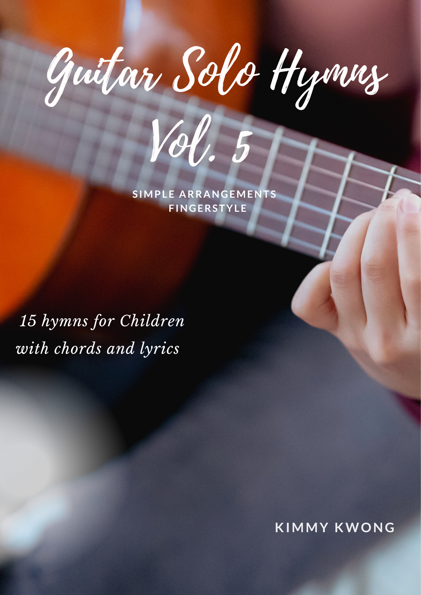 Guitar Solo Hymns Ebook Vol.5 for Children is out now!