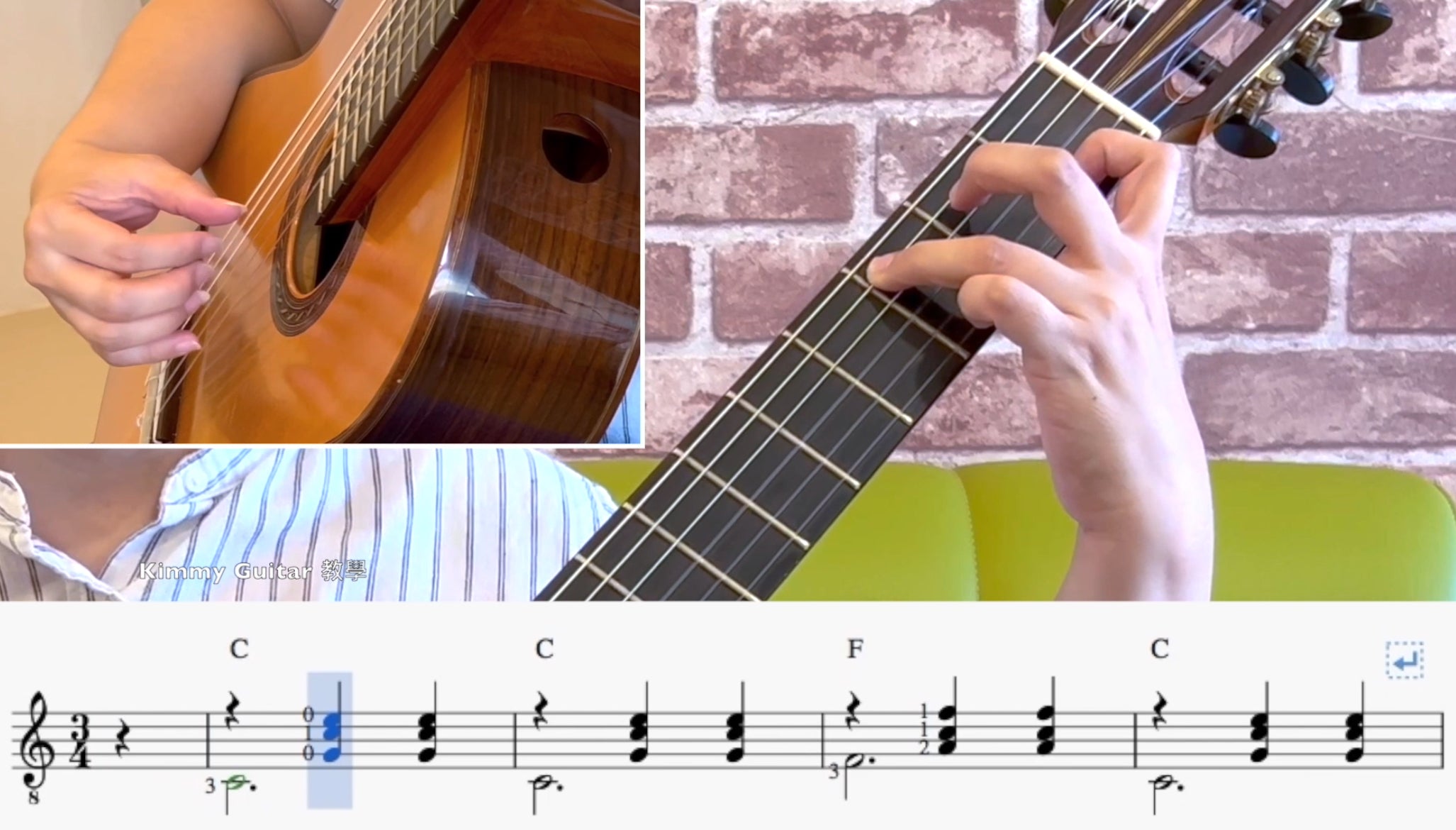 Guitar Basics for Worship Songs Online Course (English)