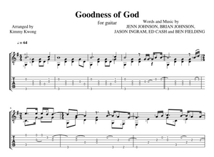 [Sheet+Tab] Goodness of God