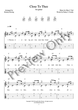 Christian Guitar Hymns Solo - PDF Ebook Vol.4 Healing and Hope - Kimmy Kwong Worship Music | 讚美詩歌吉他獨奏譜（敬拜靈修使用）（適合初學者)
