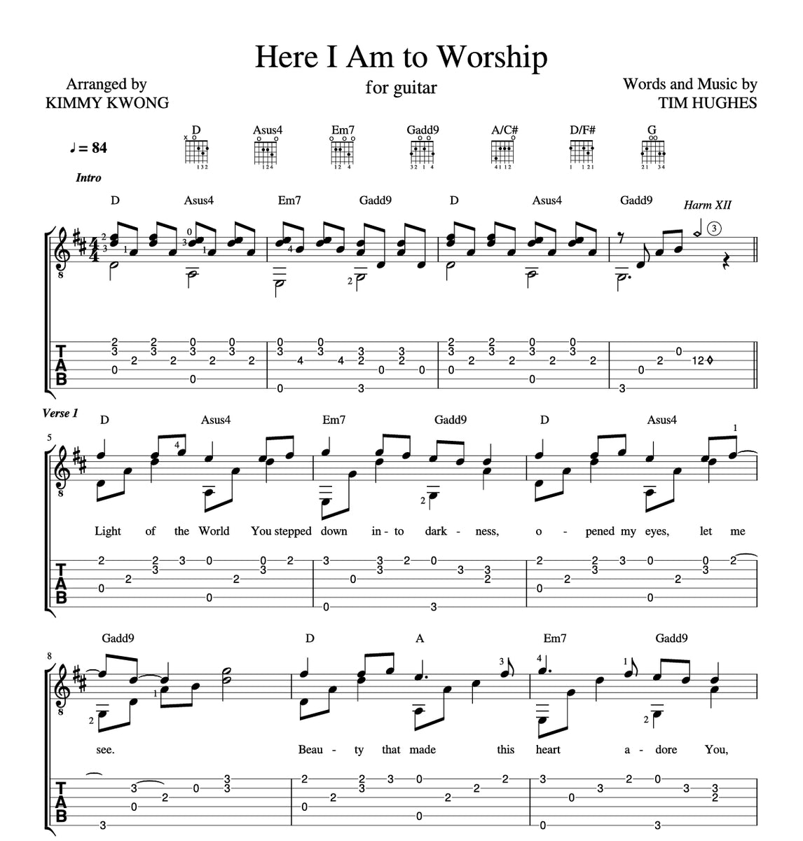Guitar Chords Of Here I Am To Worship Guitar chords of here i am to worship