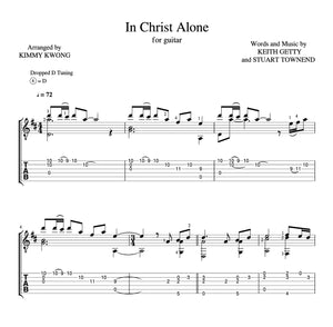 [Sheet+Tab] In Christ Alone