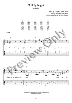 GUITAR SOLO HYMNS EBOOK VOL.2 FOR CHRISTMAS
