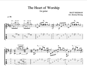 [Sheet+Tab] The Heart of Worship