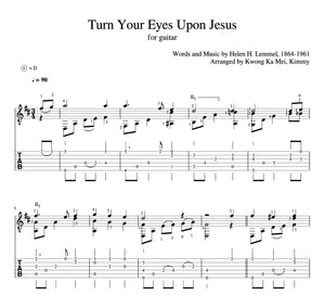 [Sheet+Tab] Turn Your Eyes Upon Jesus